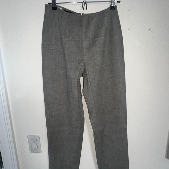 Jean Paul Gaultier Pants - Jean Paul Gaultier Gray Wool Tailored Pants (damage)